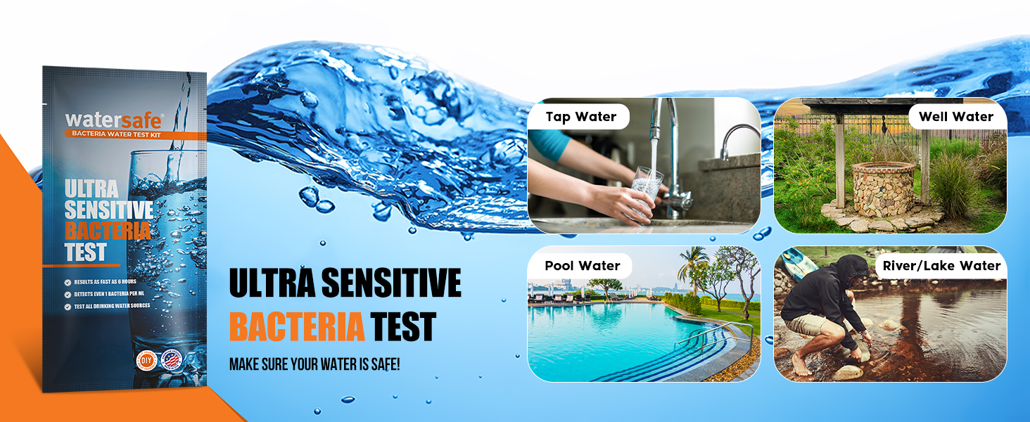 Watersafe Bacteria Water Test