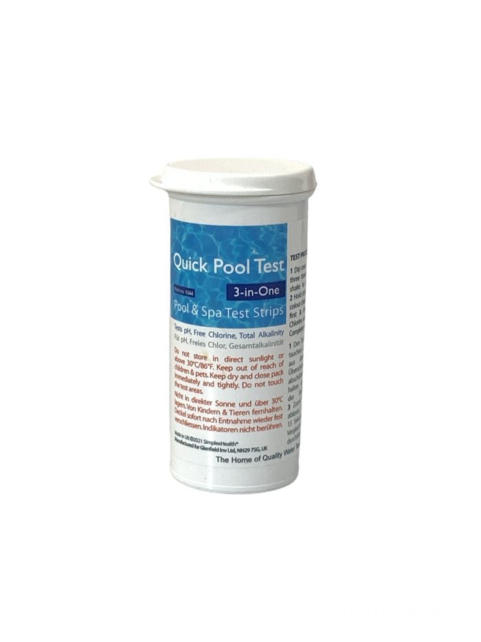 SimplexHealth Quick Pool Test 3-in-1 (50 tests)