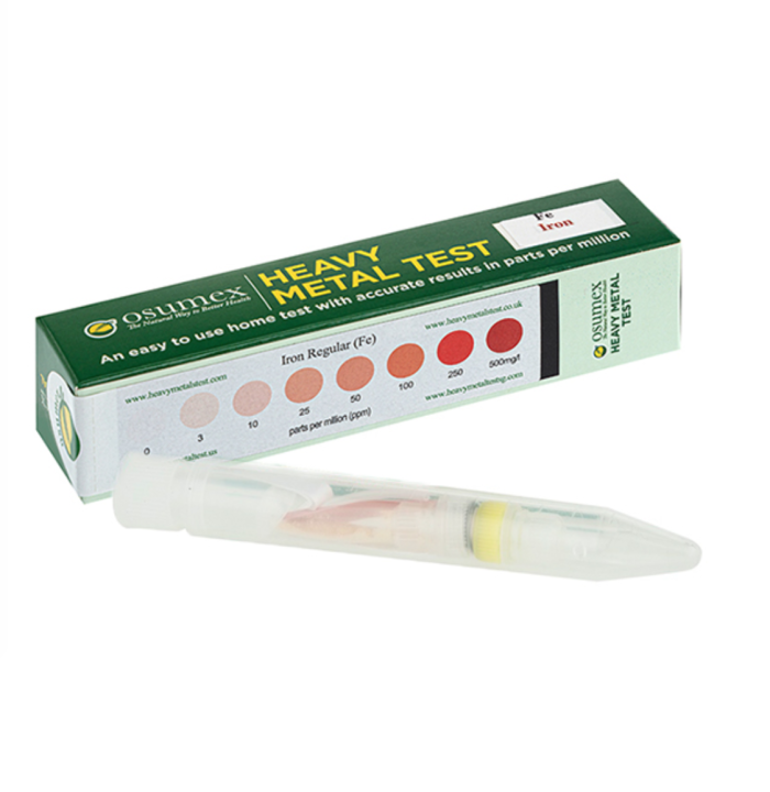 Quick Test Kit for Iron sensitive (Fe) (1 test)
