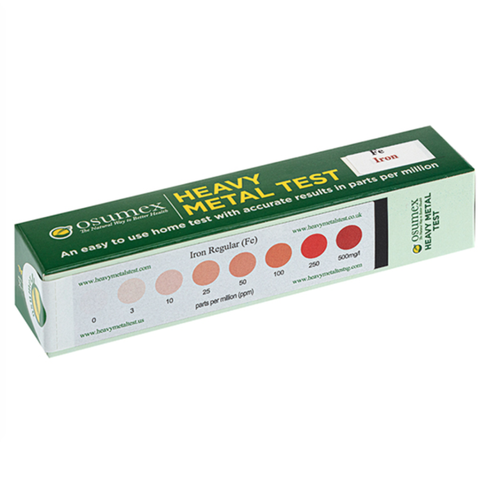 Quick Test Kit for Iron sensitive (Fe) (1 test) - Image 2