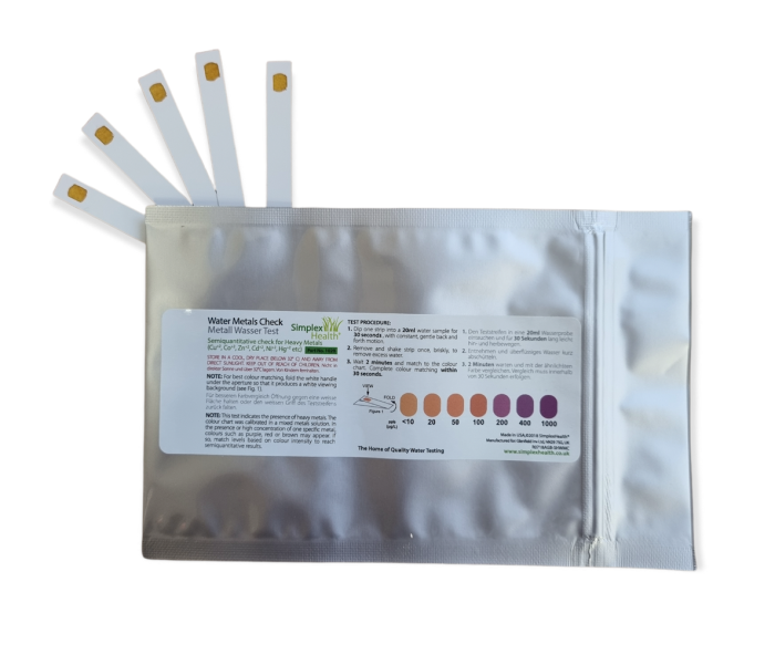 Total Heavy Metal Test Strips (5 strips)