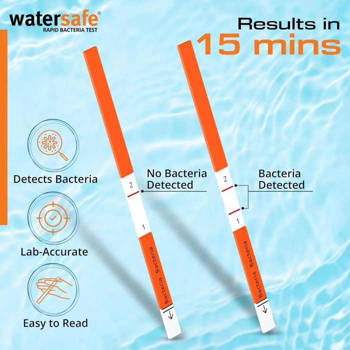Watersafe Pool & Spa Bacteria Test Strips (10 tests) - Image 3
