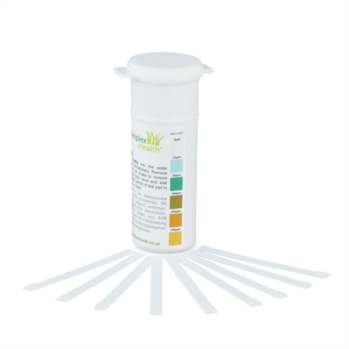 Free Chlorine Water Test 0-300ppm (50 Strips) - Image 3