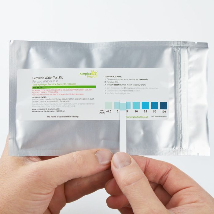 Water Peroxide Check 0.5-100ppm (10 tests) - Image 2